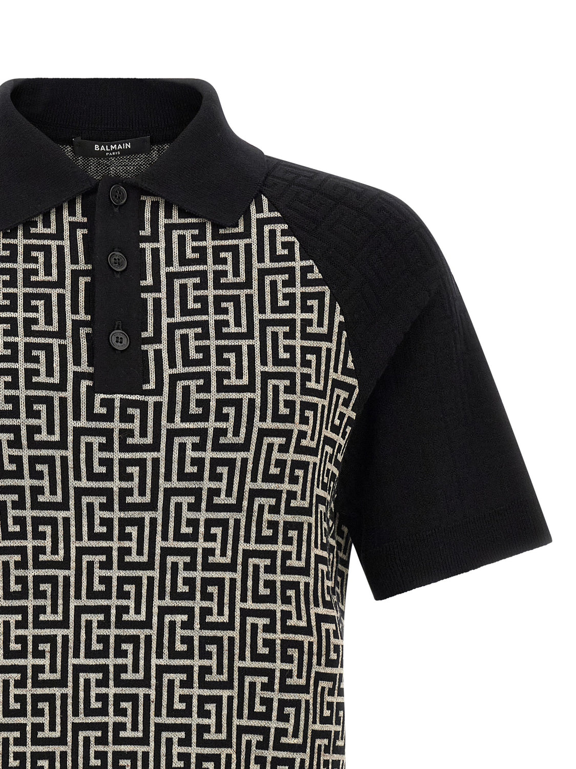Bicolor Cotton Polo Shirt