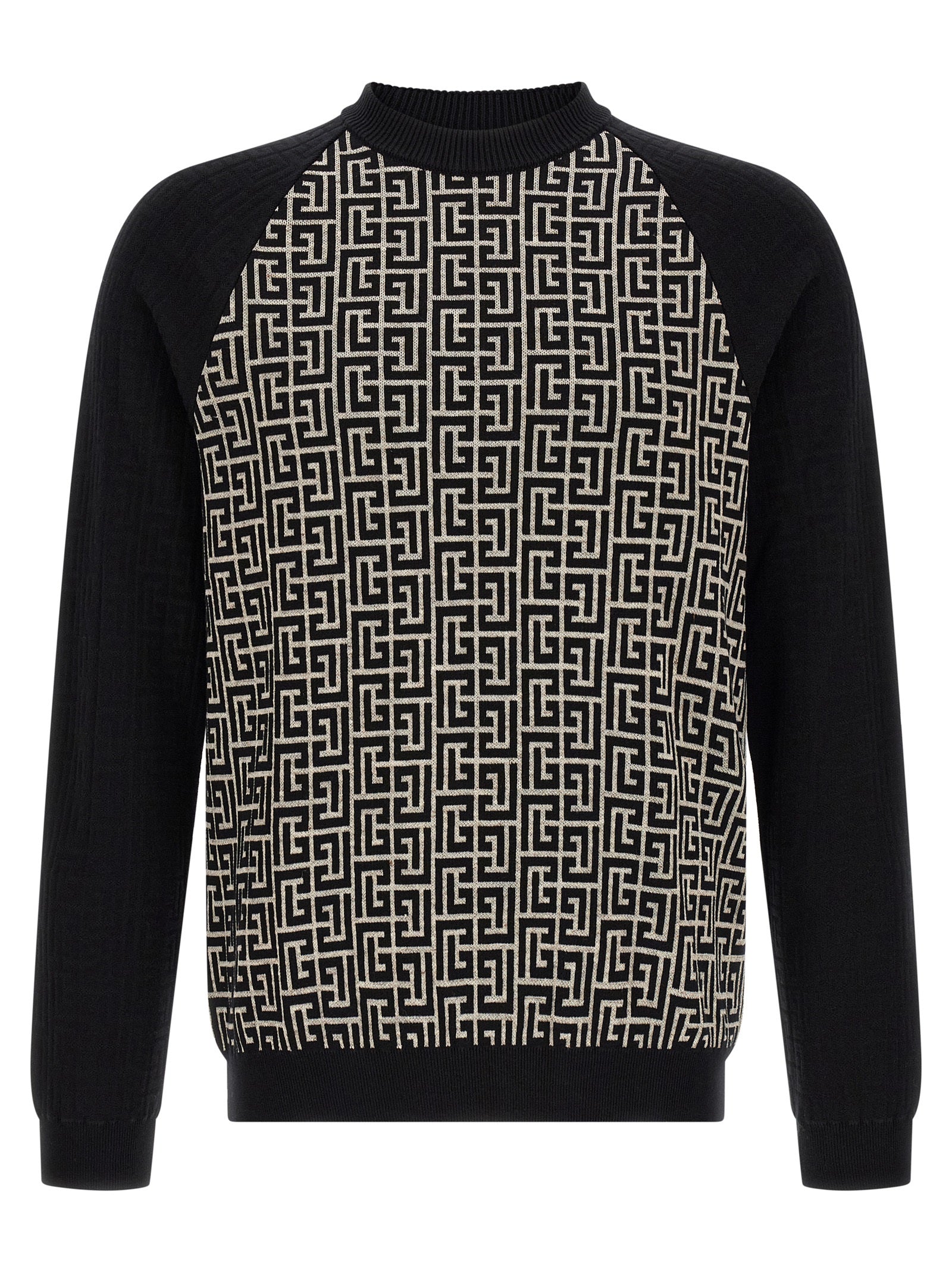 Bicolor Cotton Cardigan