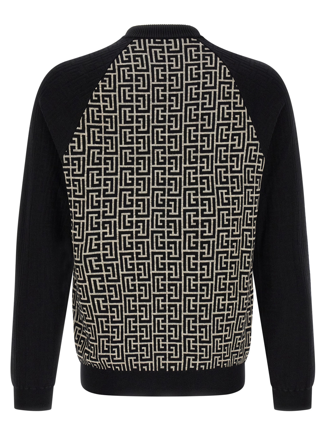 Bicolor Cotton Cardigan