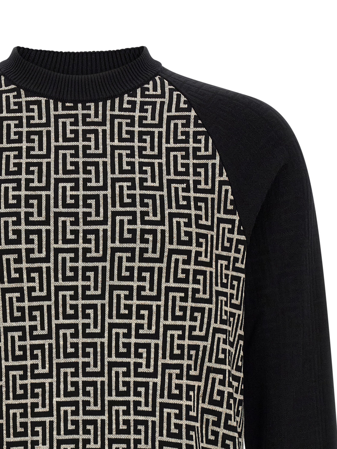 Bicolor Cotton Cardigan