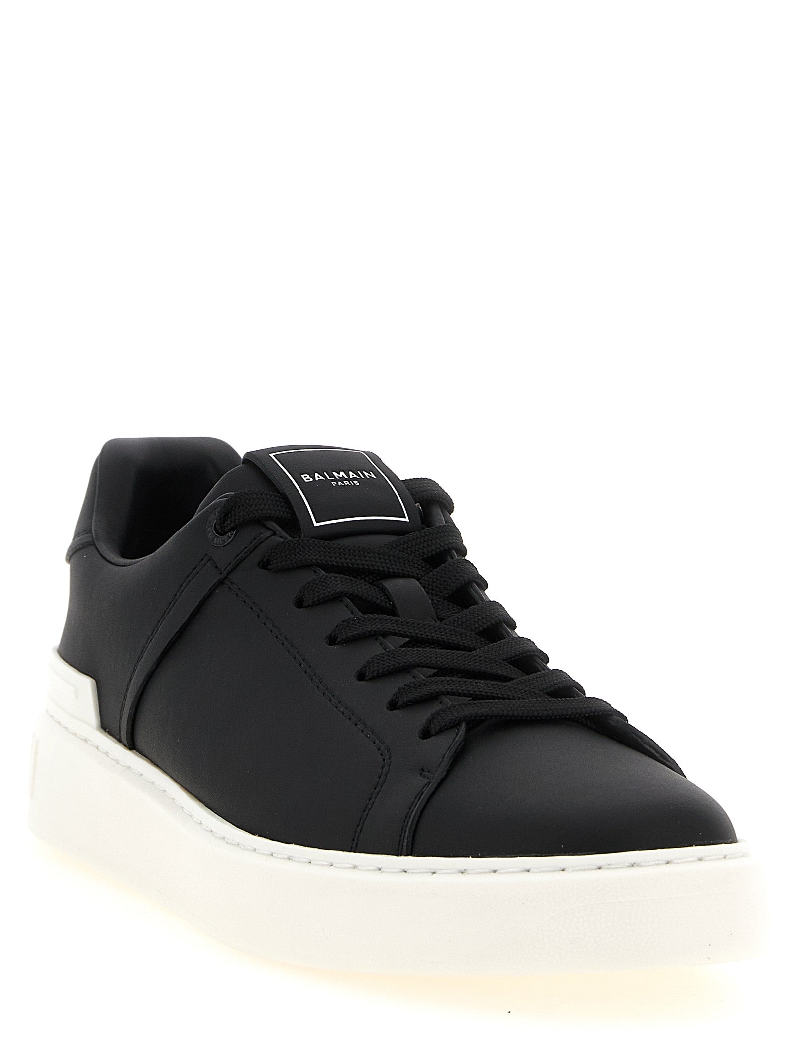 Bicolor Calfskin Low Top Sneakers