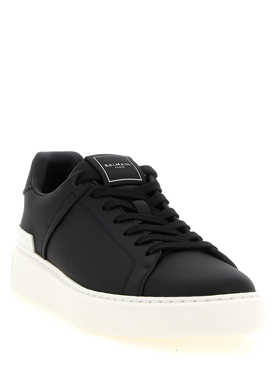Bicolor Calfskin Low Top Sneakers