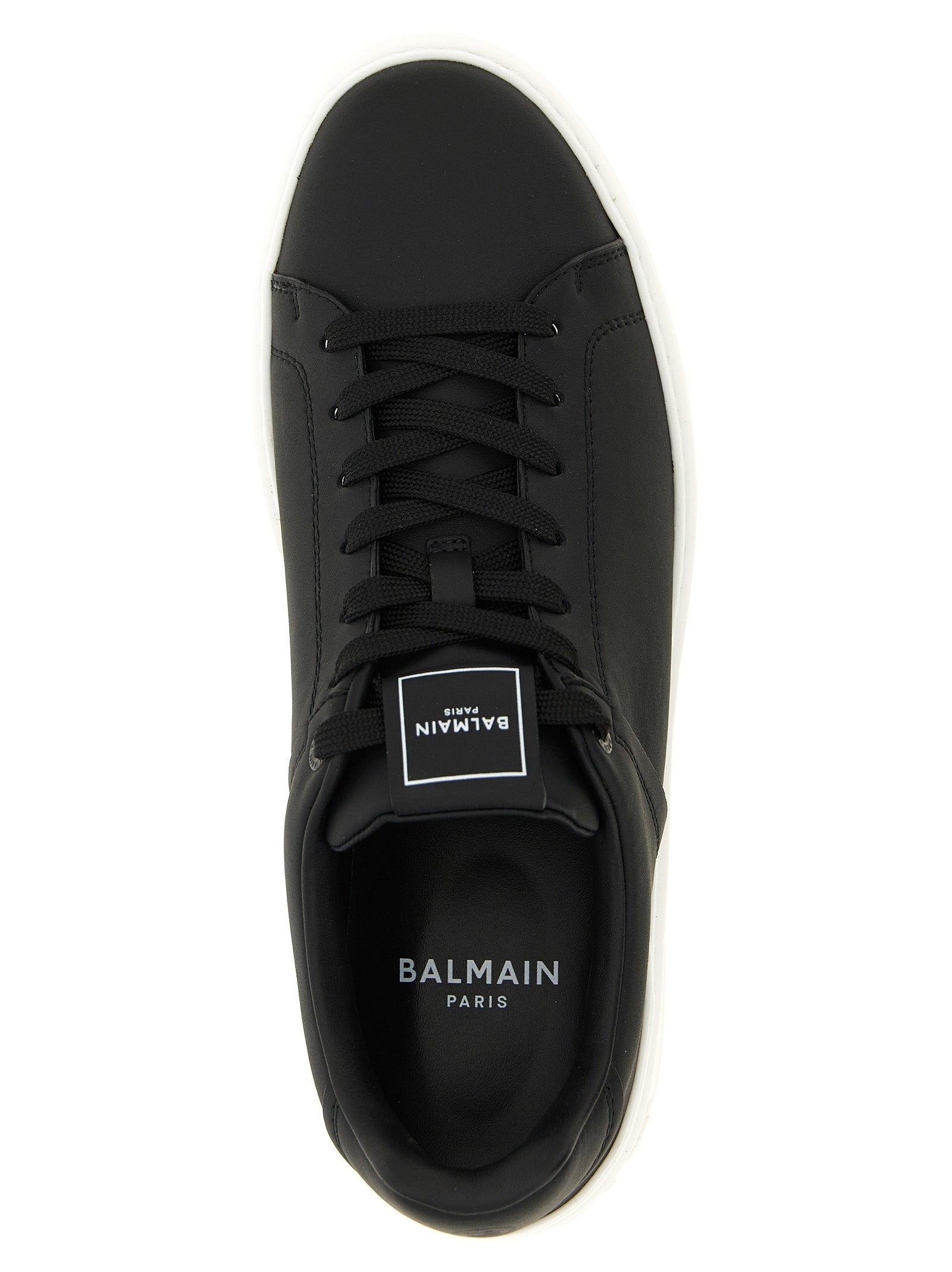 Bicolor Calfskin Low Top Sneakers