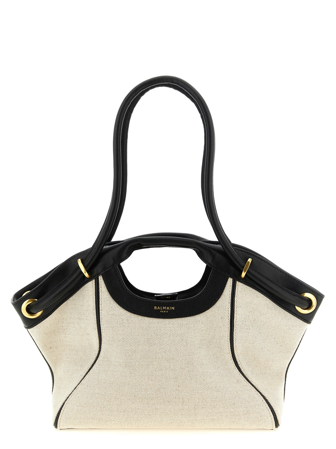Bicolor Cotton Tote Bag
