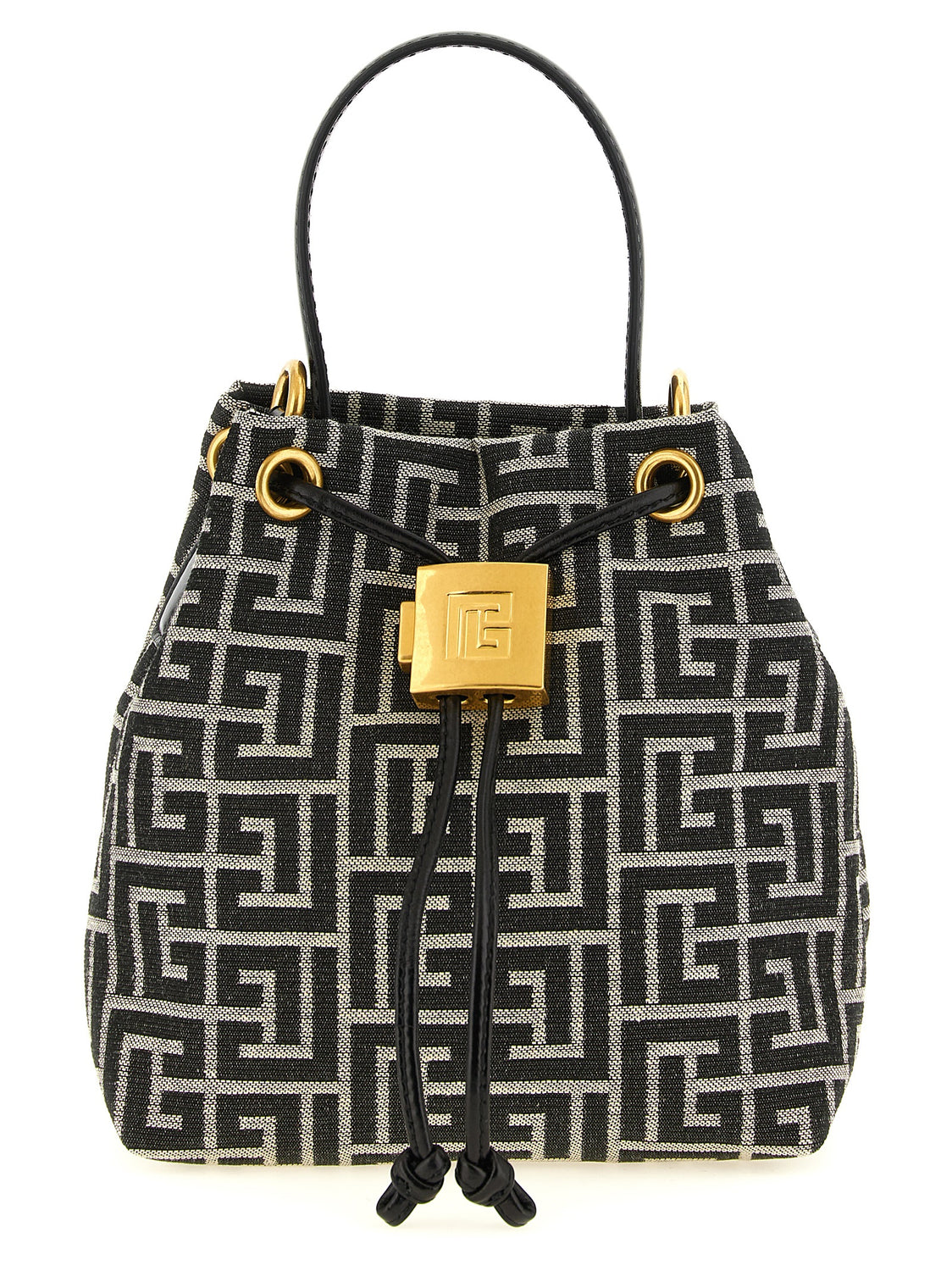 Bicolor Polyester Handbag