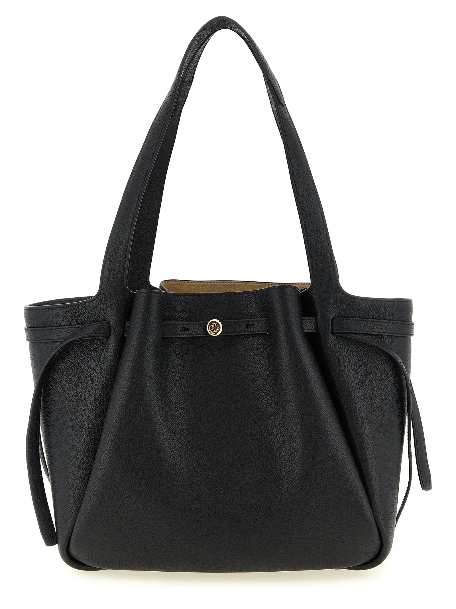 Black Cowhide Tote Bag
