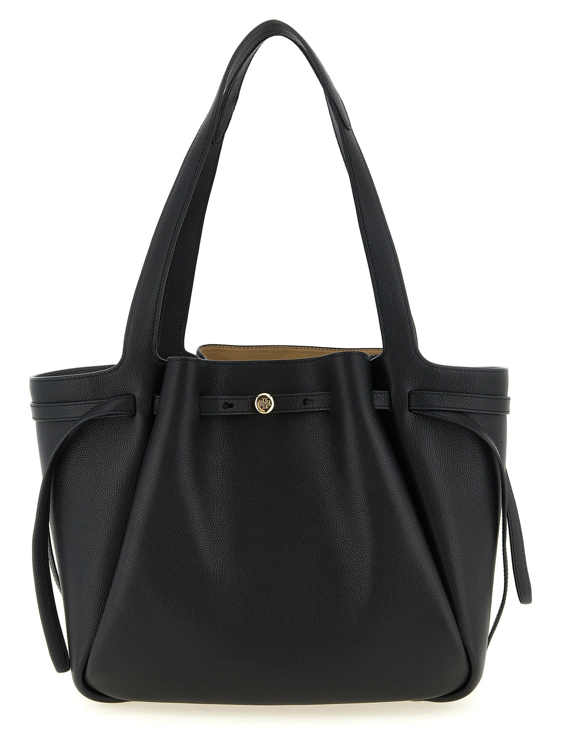 Black Cowhide Tote Bag