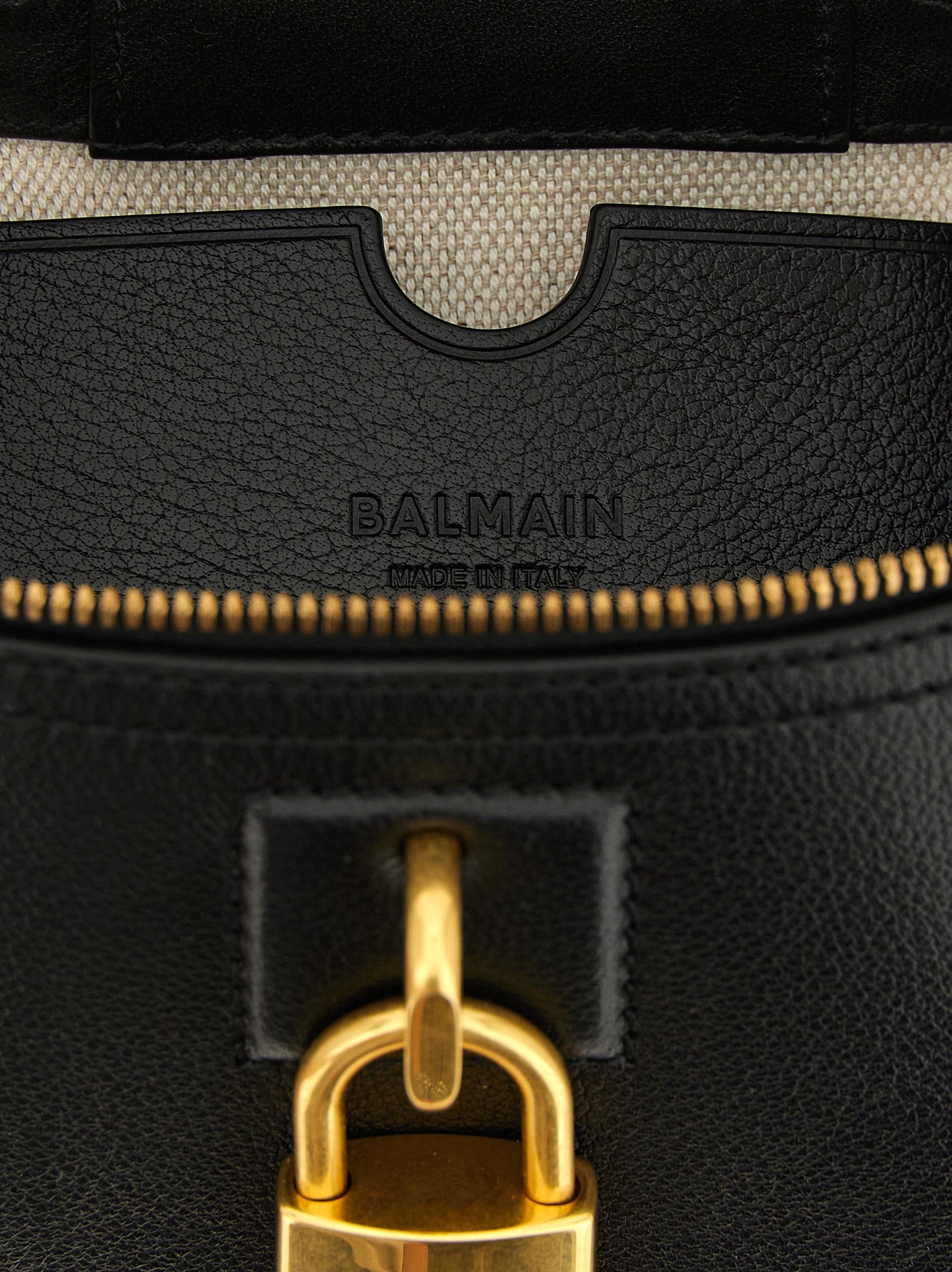 Black Buffalo Leather Handbag