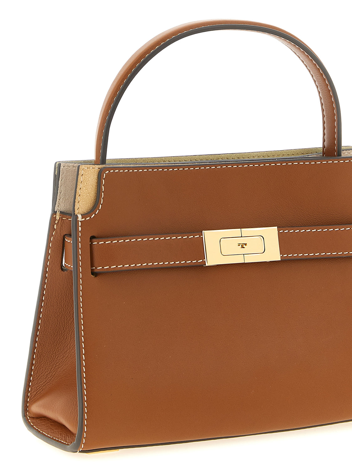 Brown Cowhide Crossbody Bag