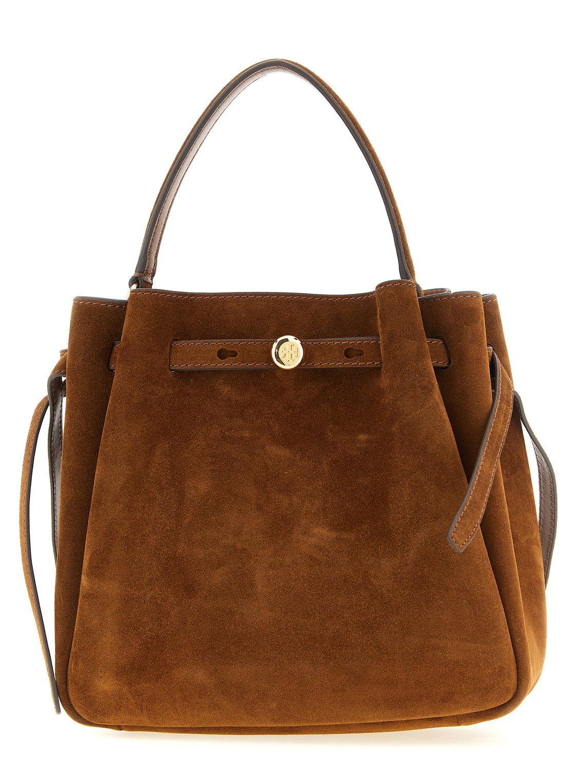 Brown Bovine Leather Crossbody Bag