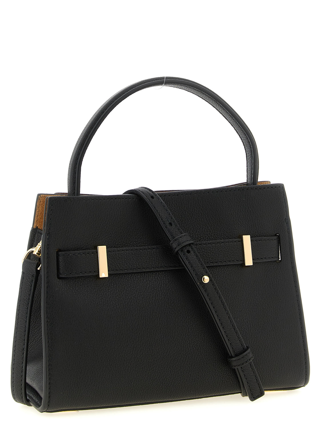 Black Lambskin Handbag