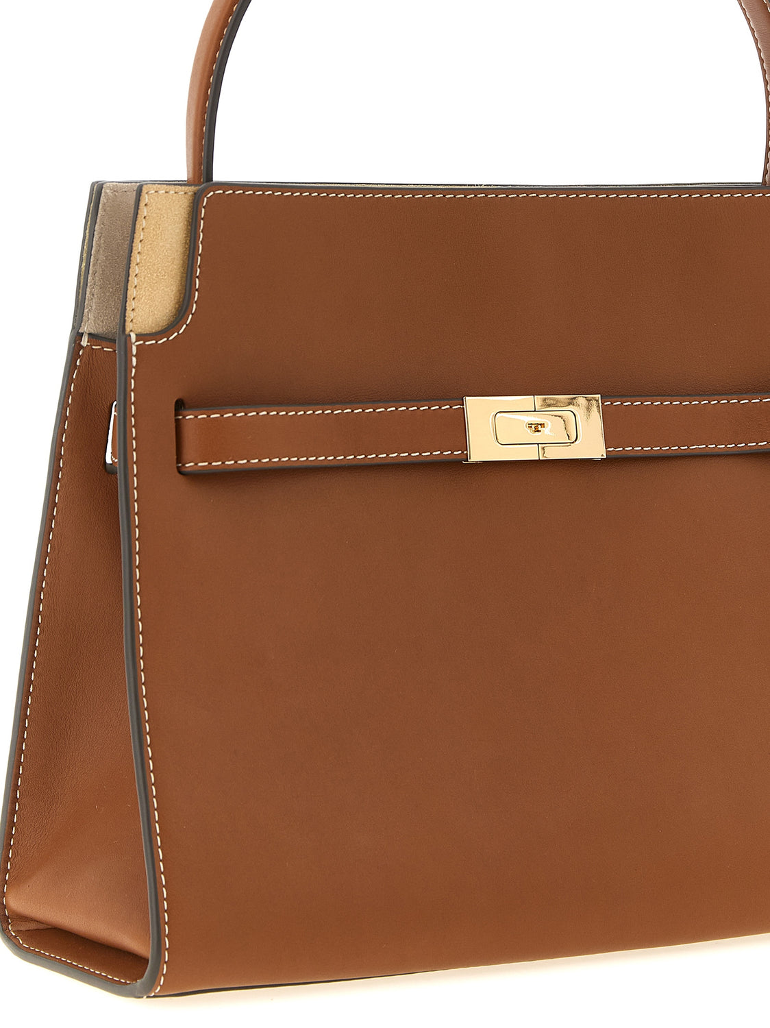 Brown Cowhide Crossbody Bag