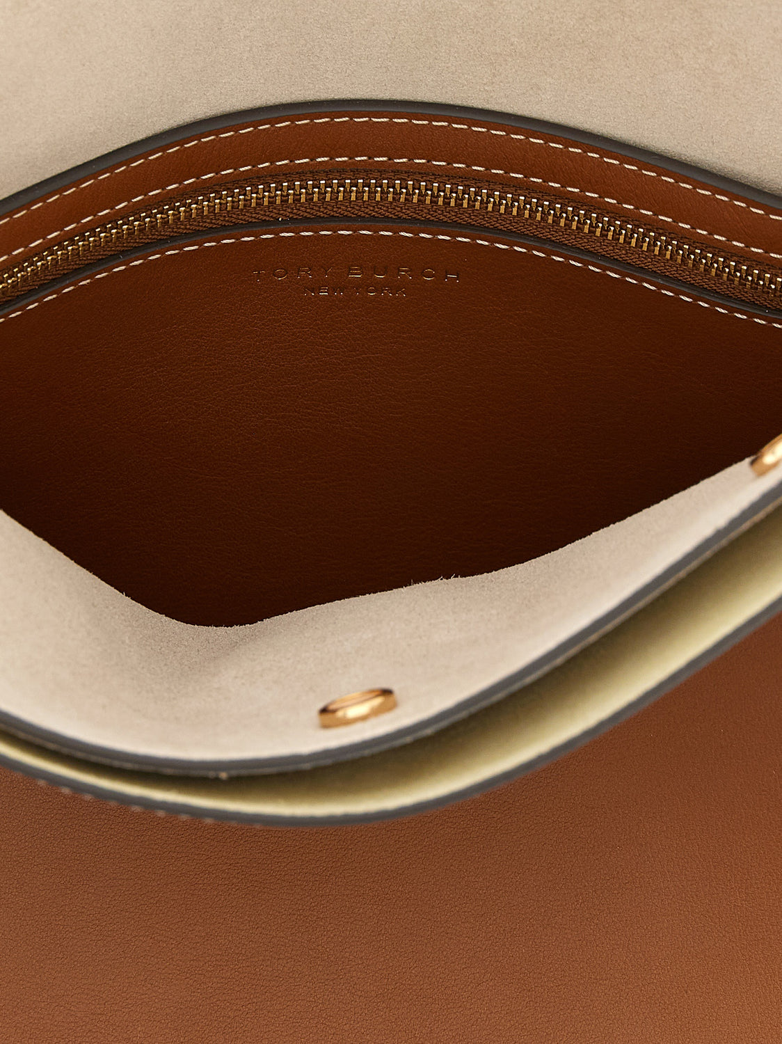 Brown Cowhide Crossbody Bag