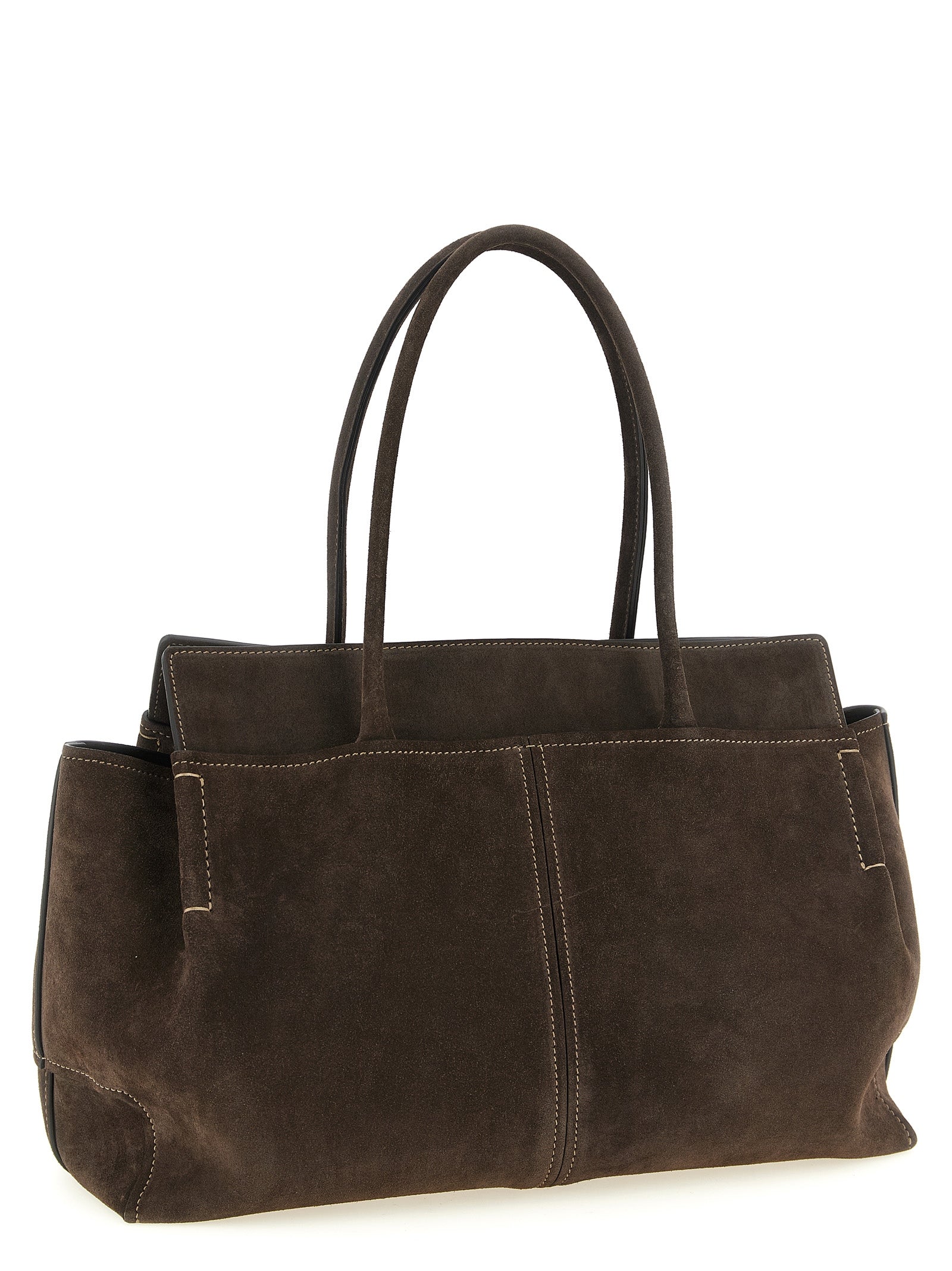 Brown Calfskin Handbag