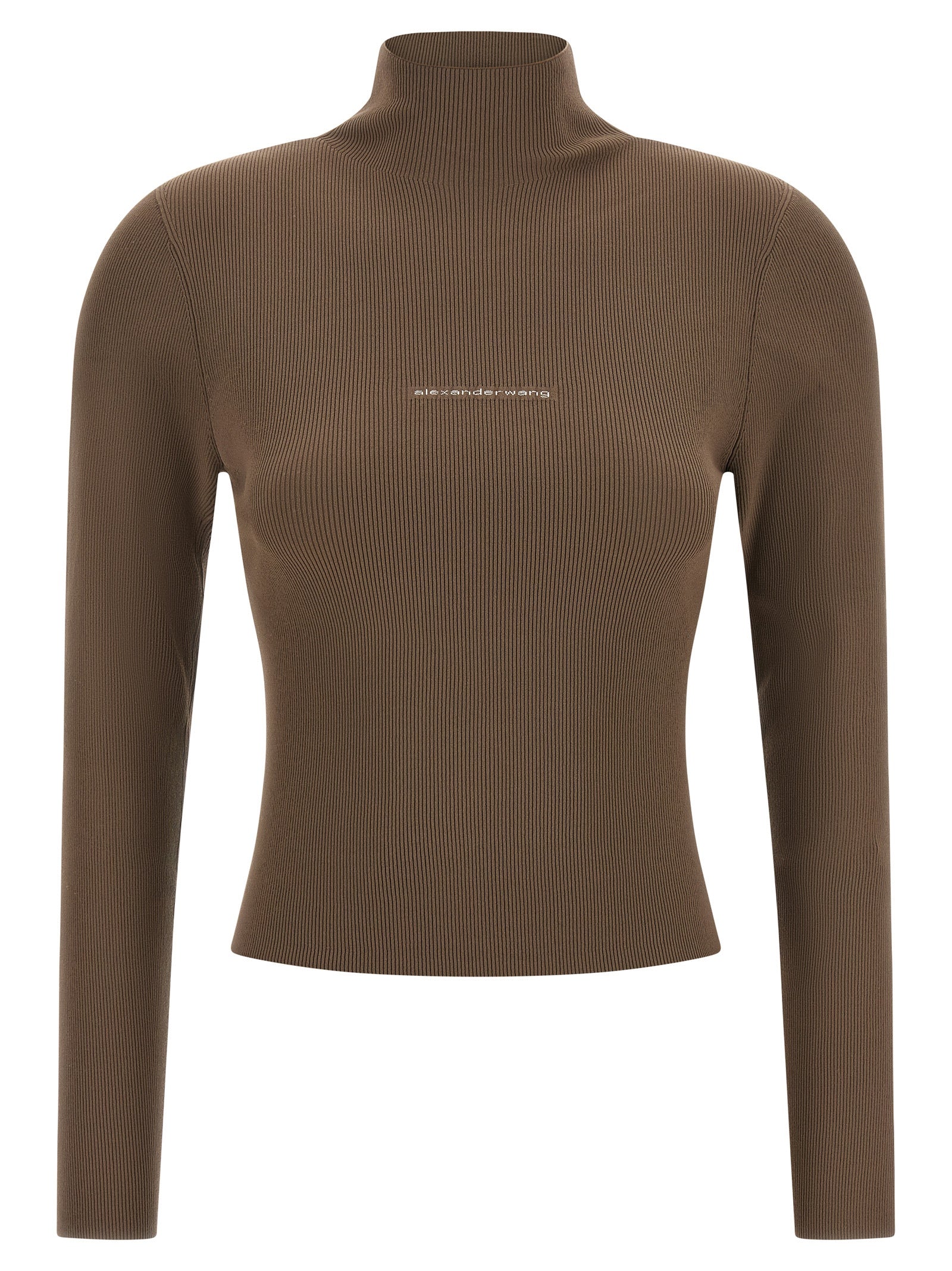 Beige Polyamide Cardigan