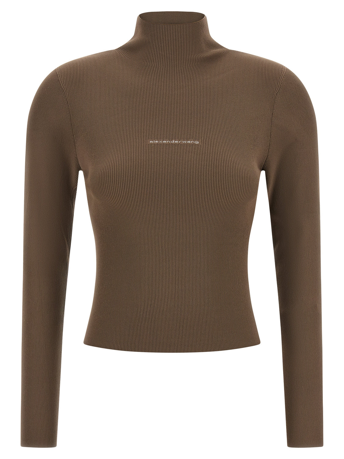 Beige Polyamide Cardigan