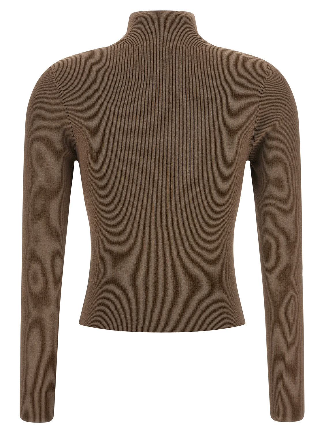 Beige Polyamide Cardigan