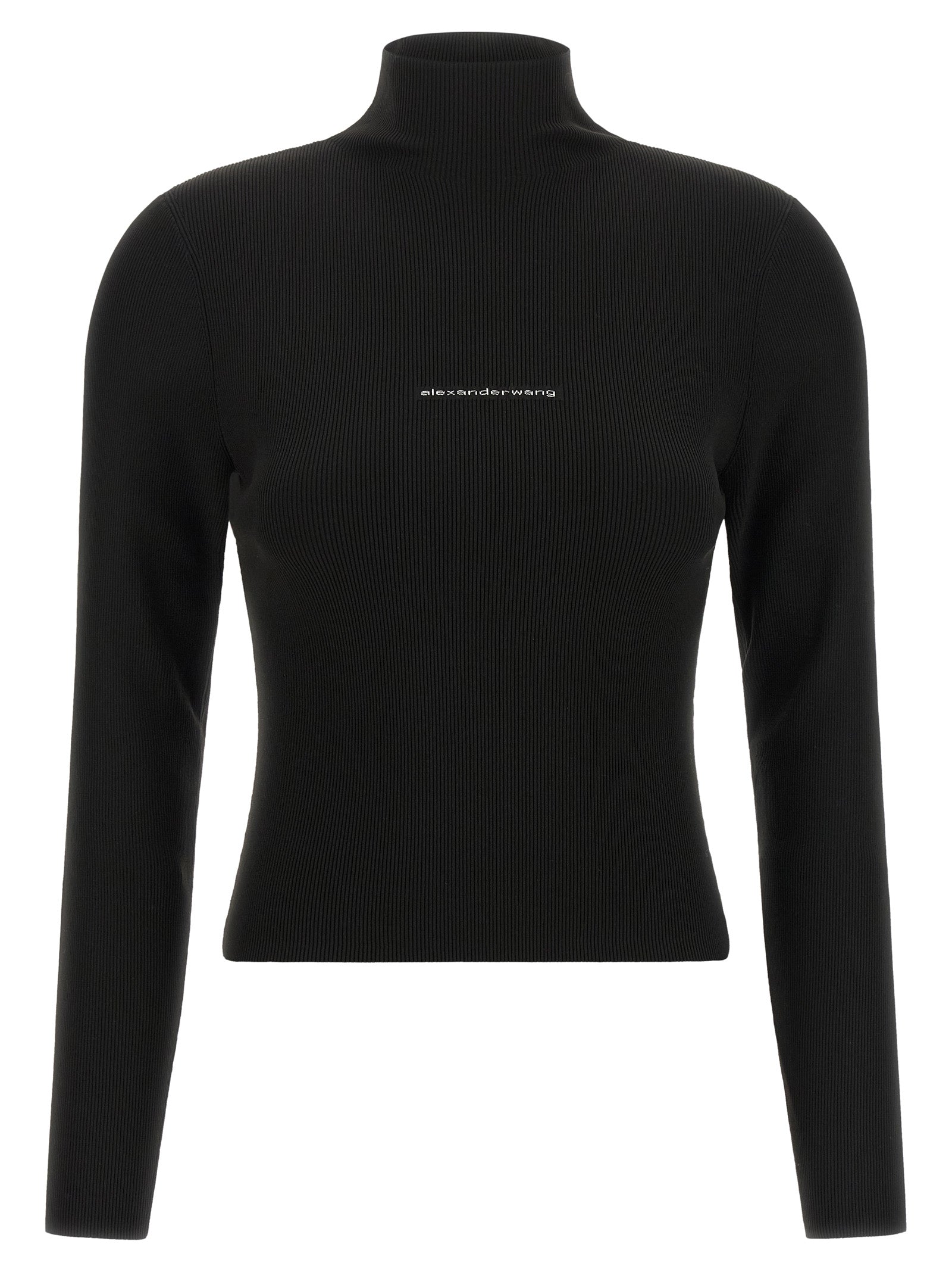 Black Polyamide Cardigan