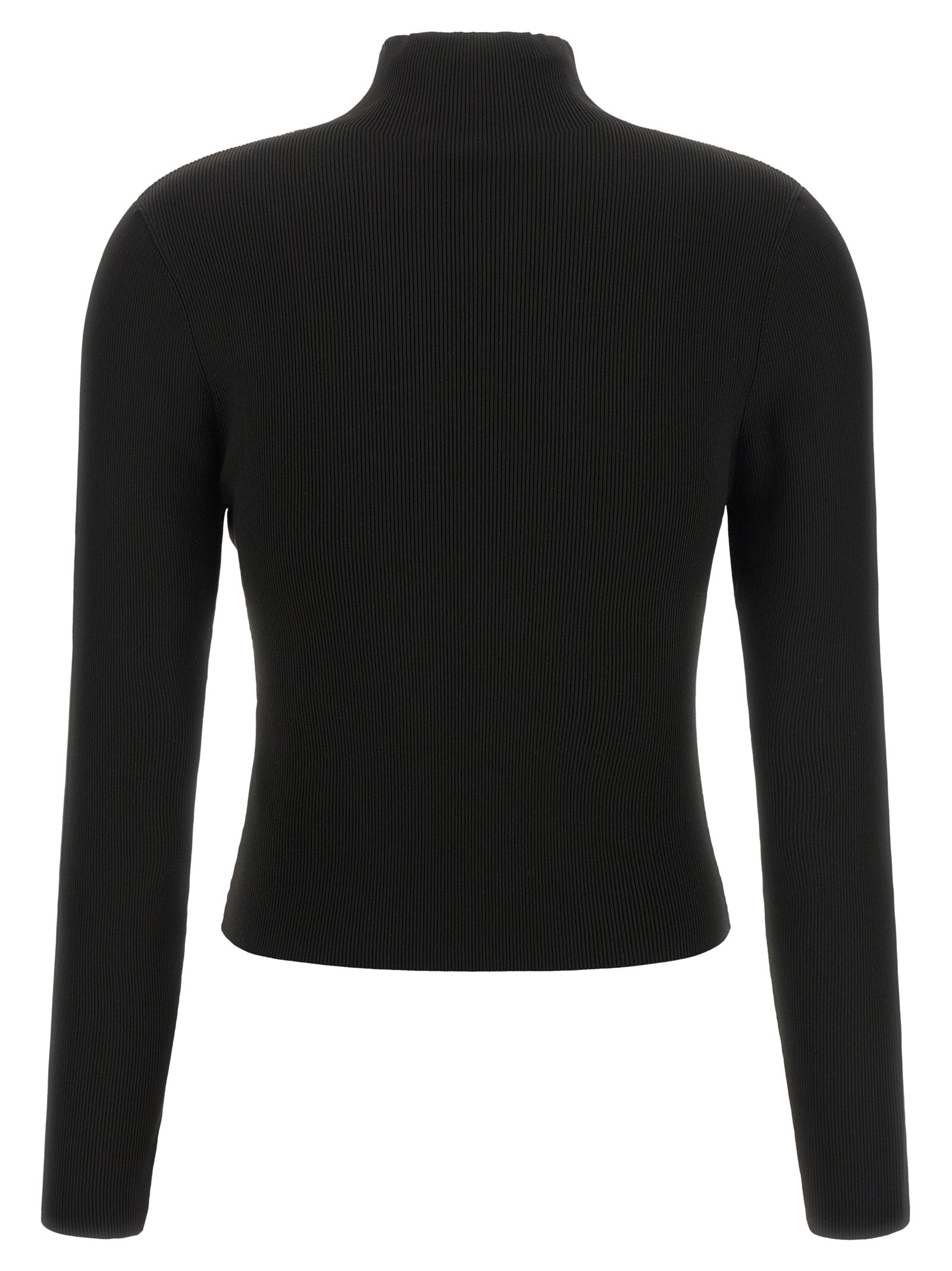 Black Polyamide Cardigan
