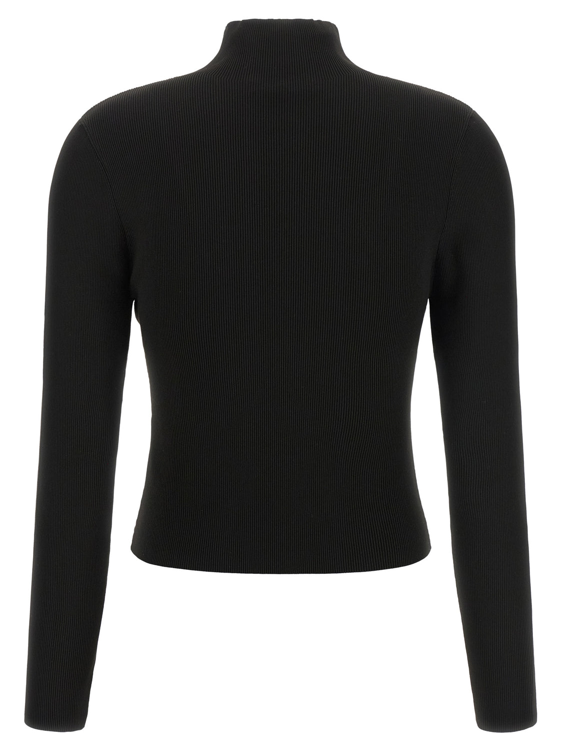 Black Polyamide Cardigan