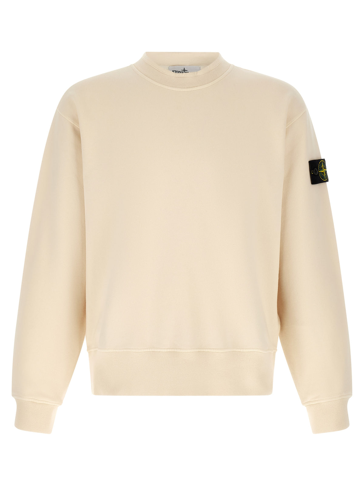 White Cotton Sweatshirt