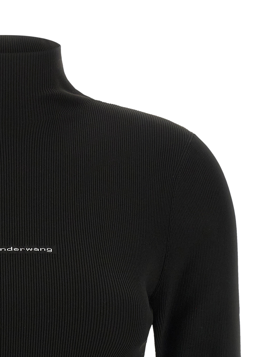 Black Polyamide Cardigan