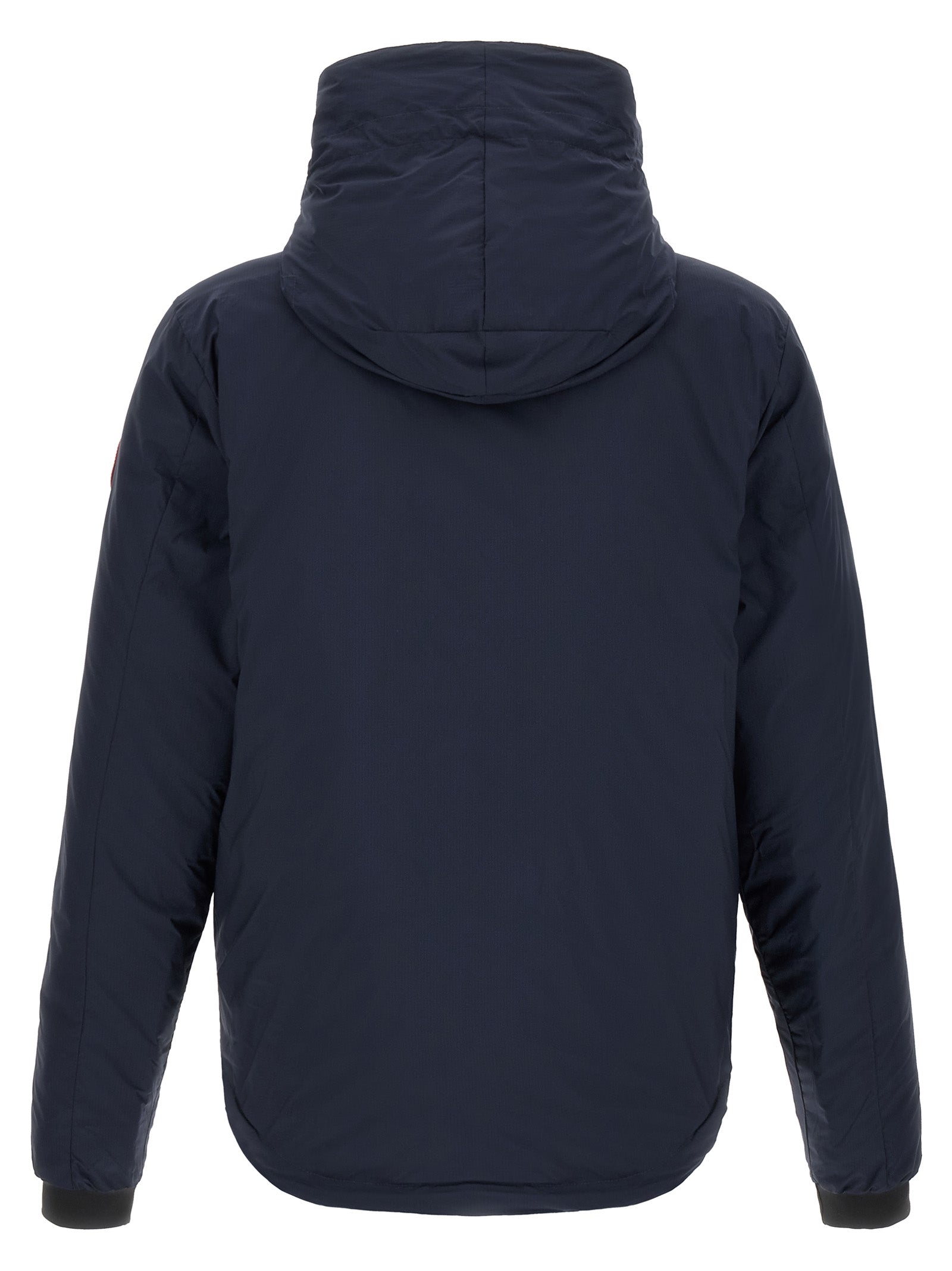 Blue Polyamide Full-Length Jacket