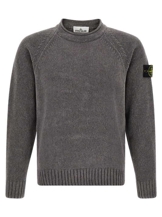 Gray Cotton Cardigan