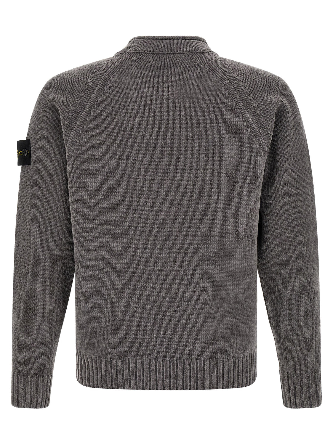 Gray Cotton Cardigan