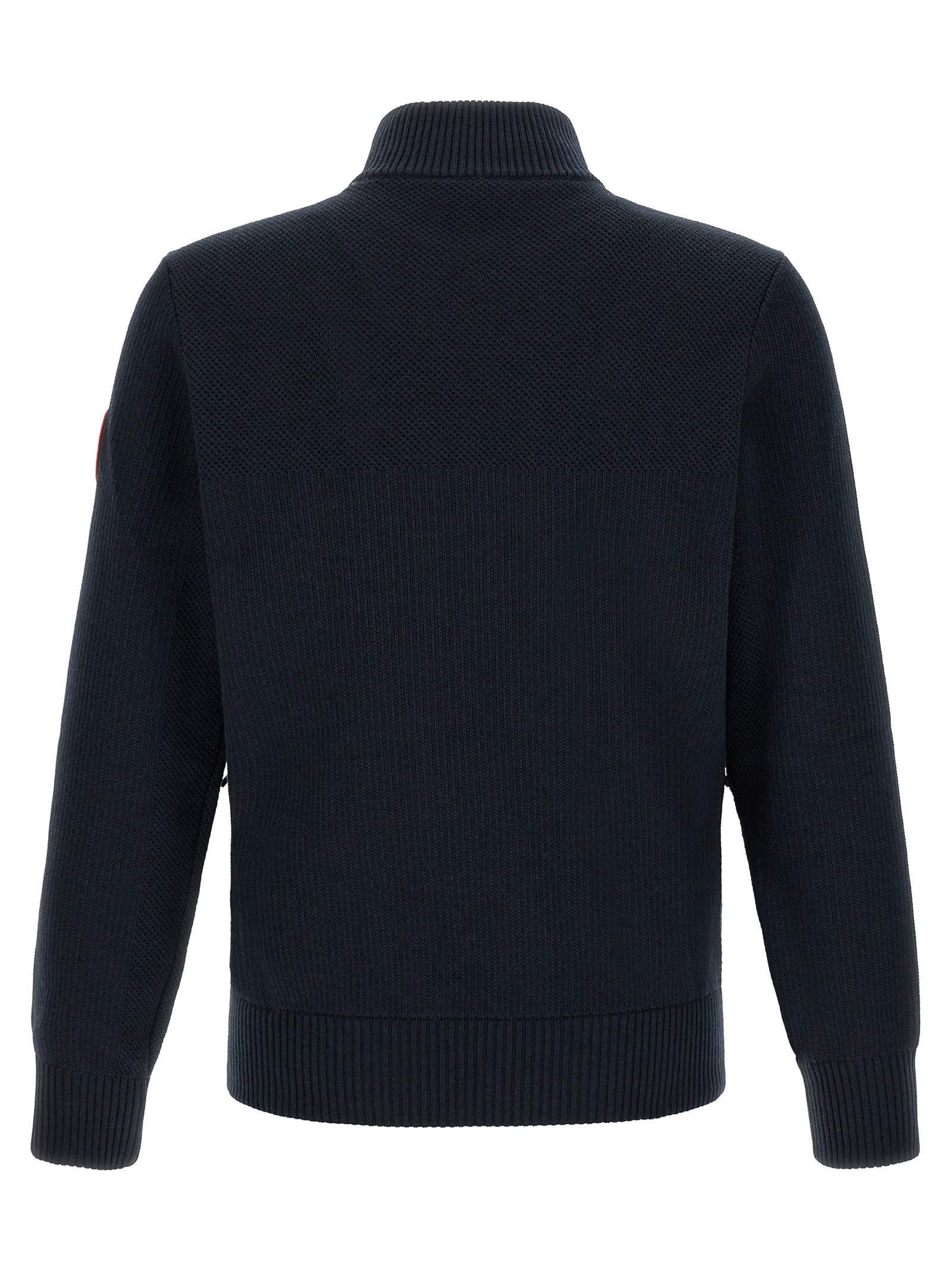 Black Wool Full-Length Jacket