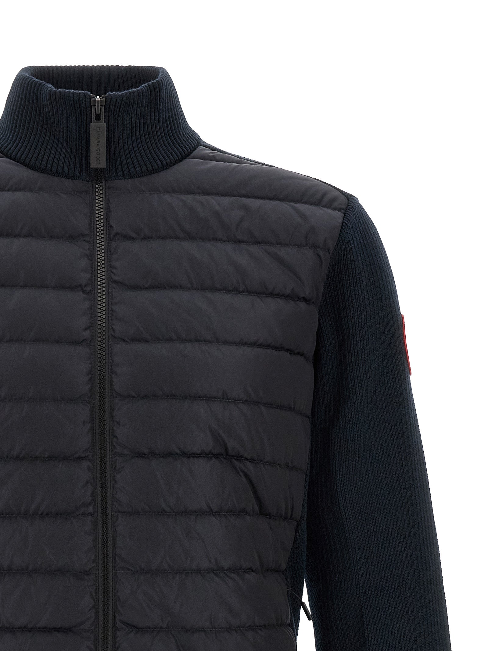 Black Wool Full-Length Jacket