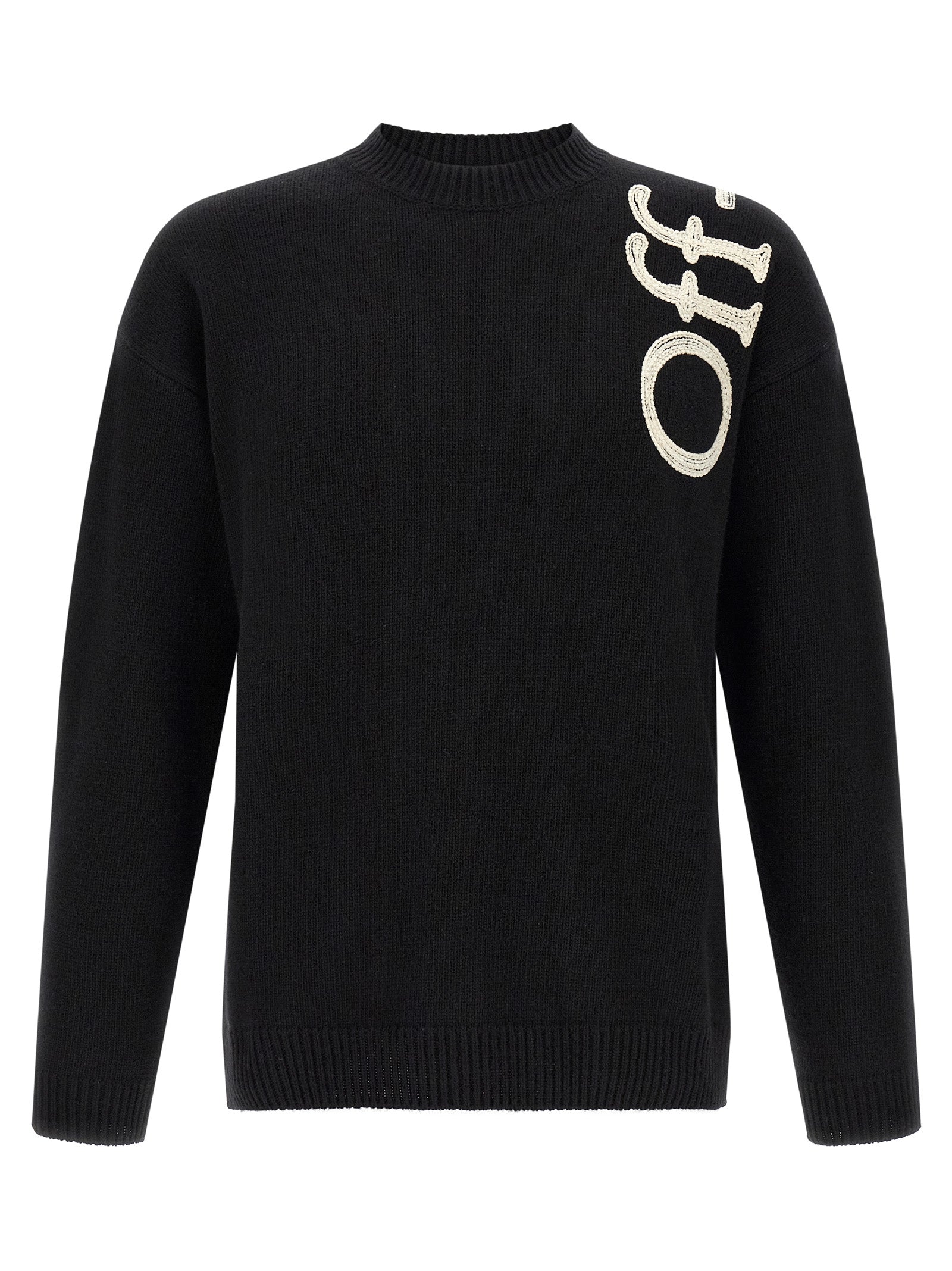 Bicolor Wool Cardigan