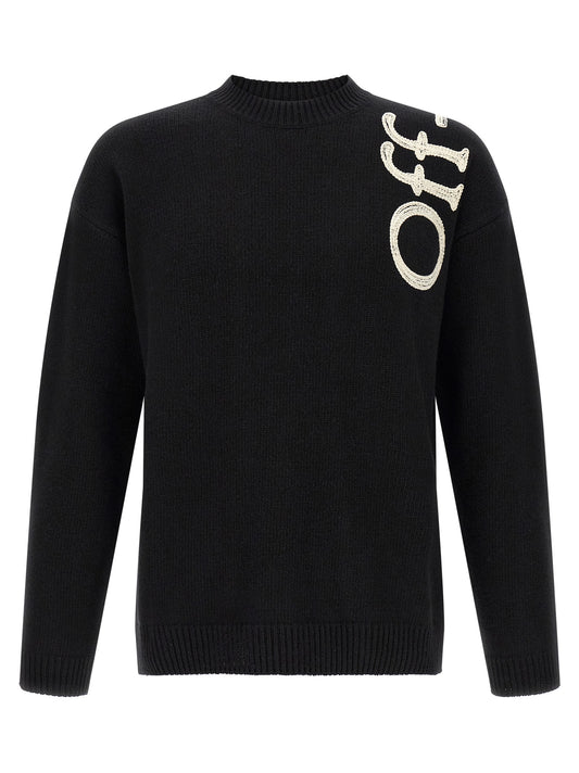 Bicolor Wool Cardigan