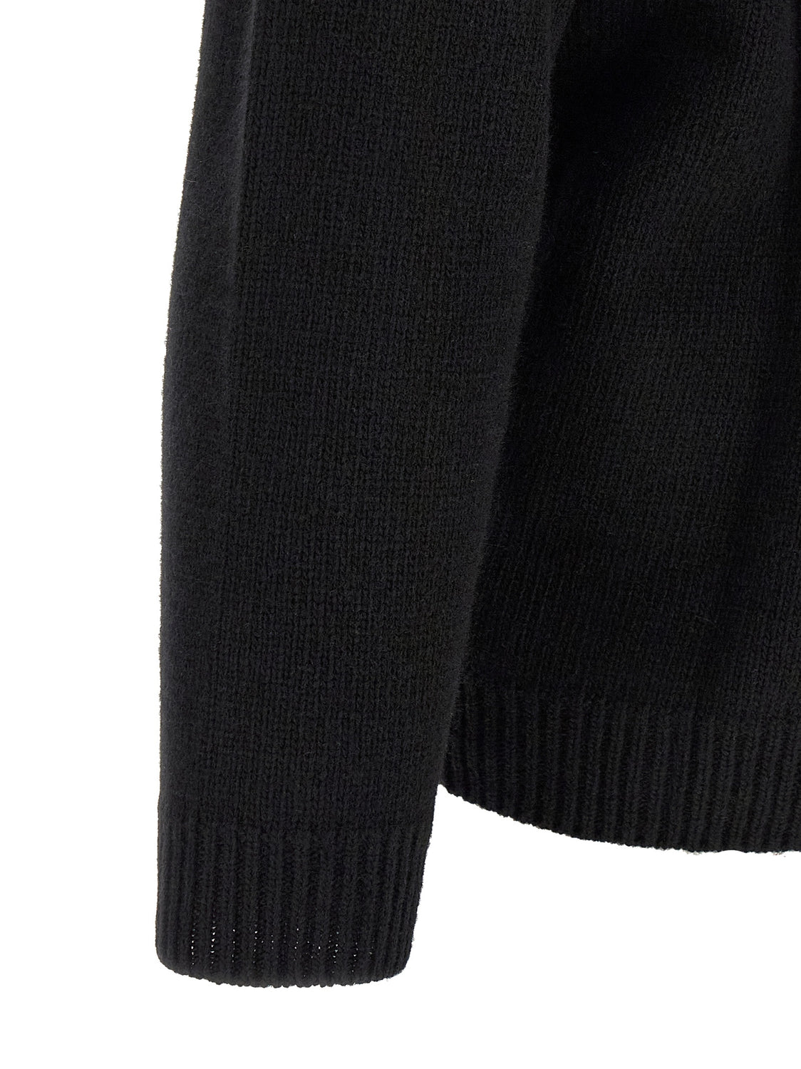 Bicolor Wool Cardigan