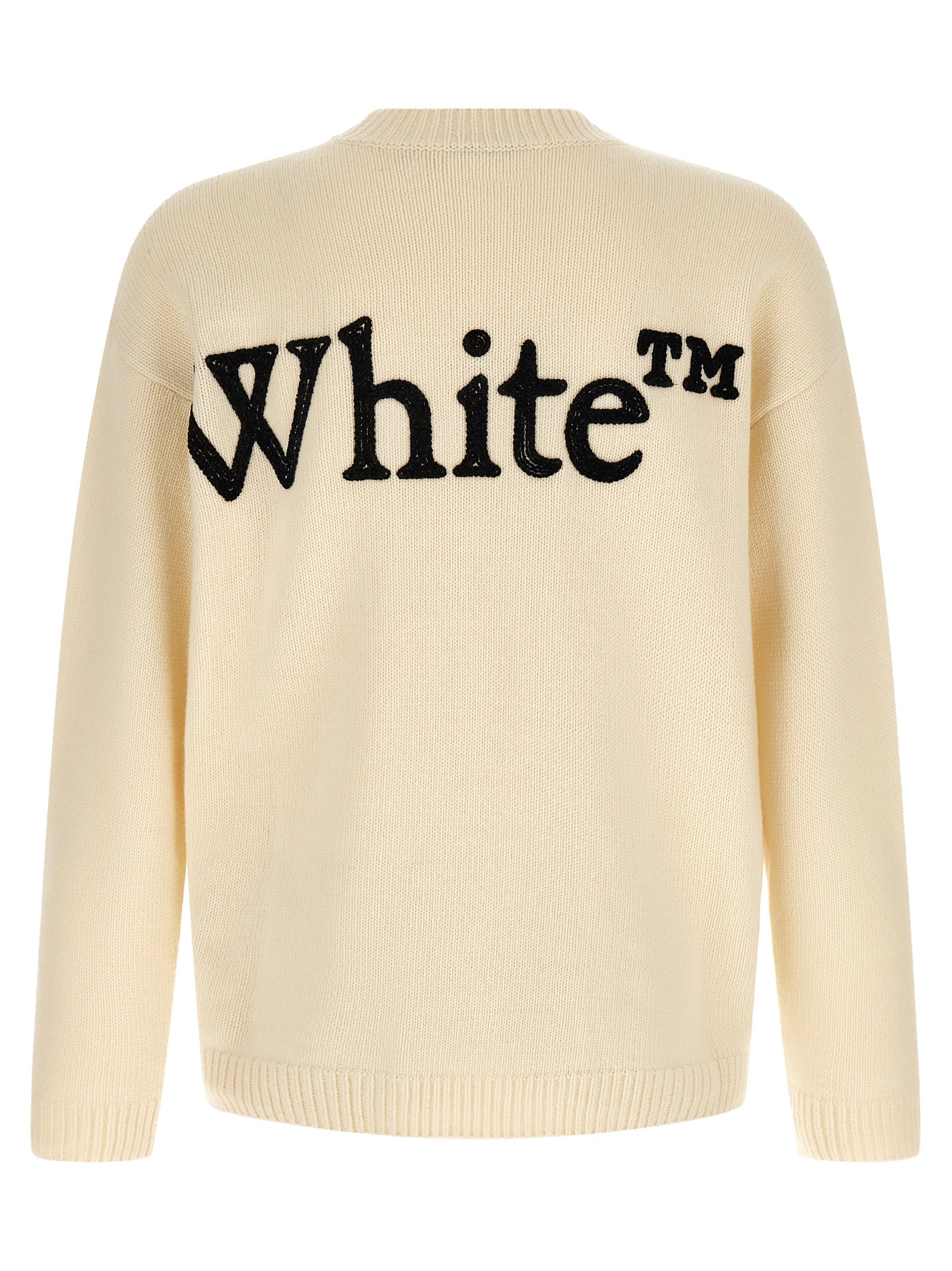White Wool Cardigan
