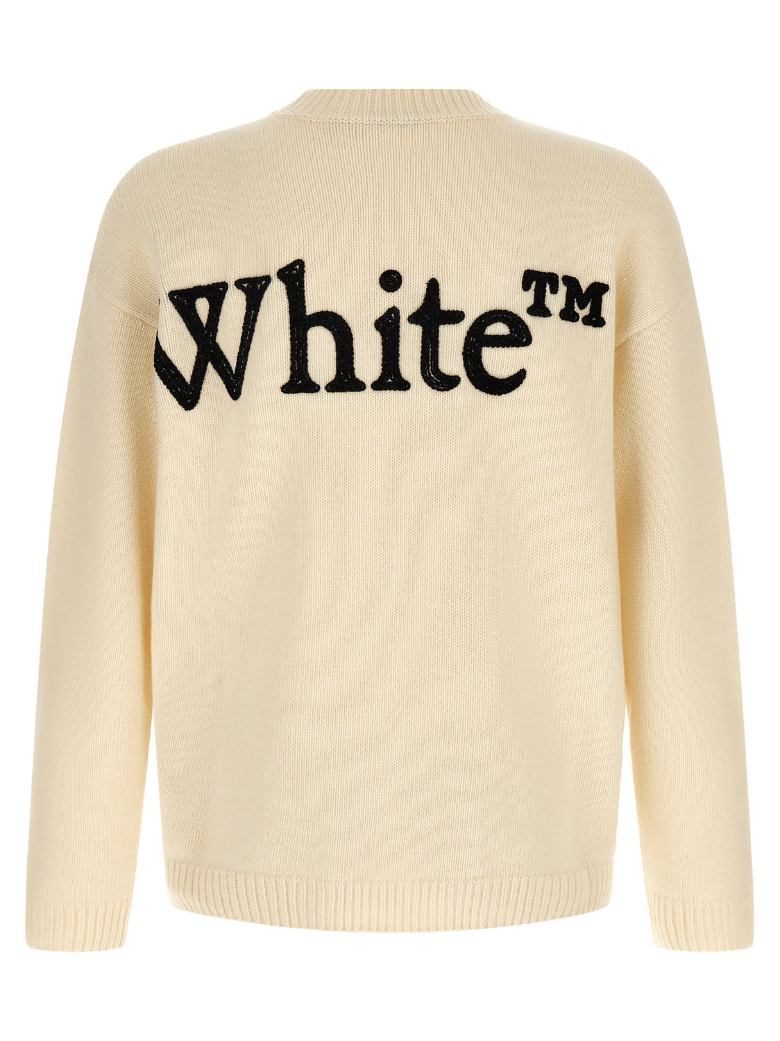White Wool Cardigan