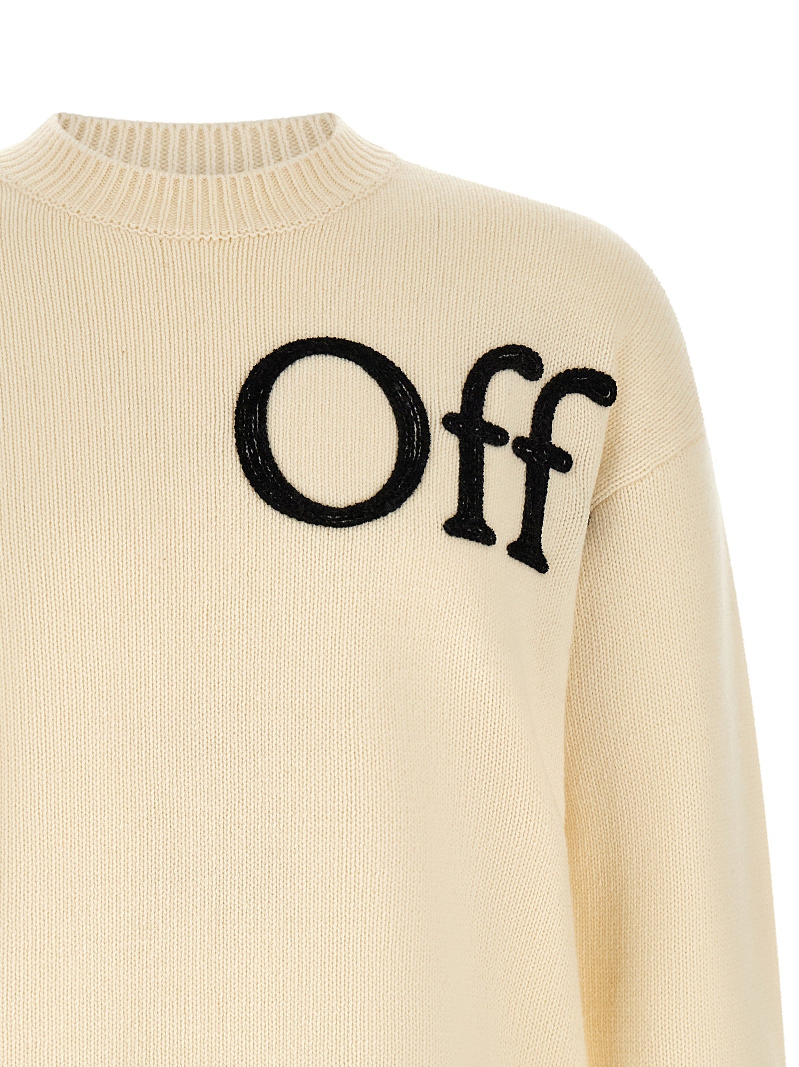White Wool Cardigan