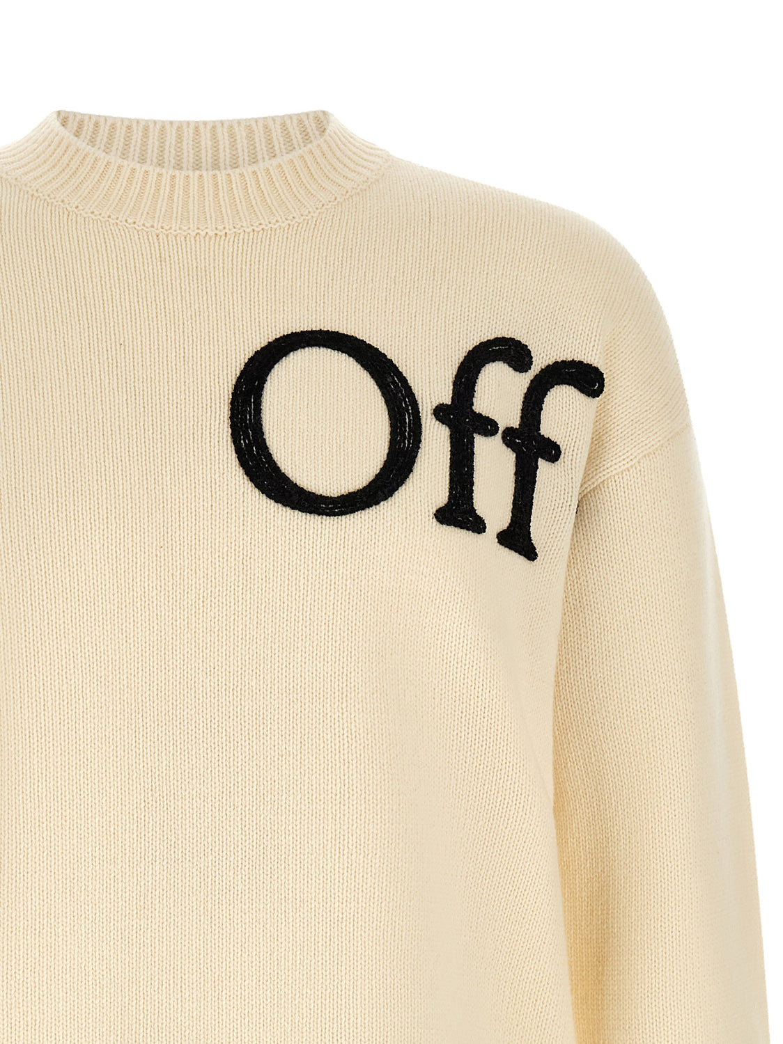 White Wool Cardigan