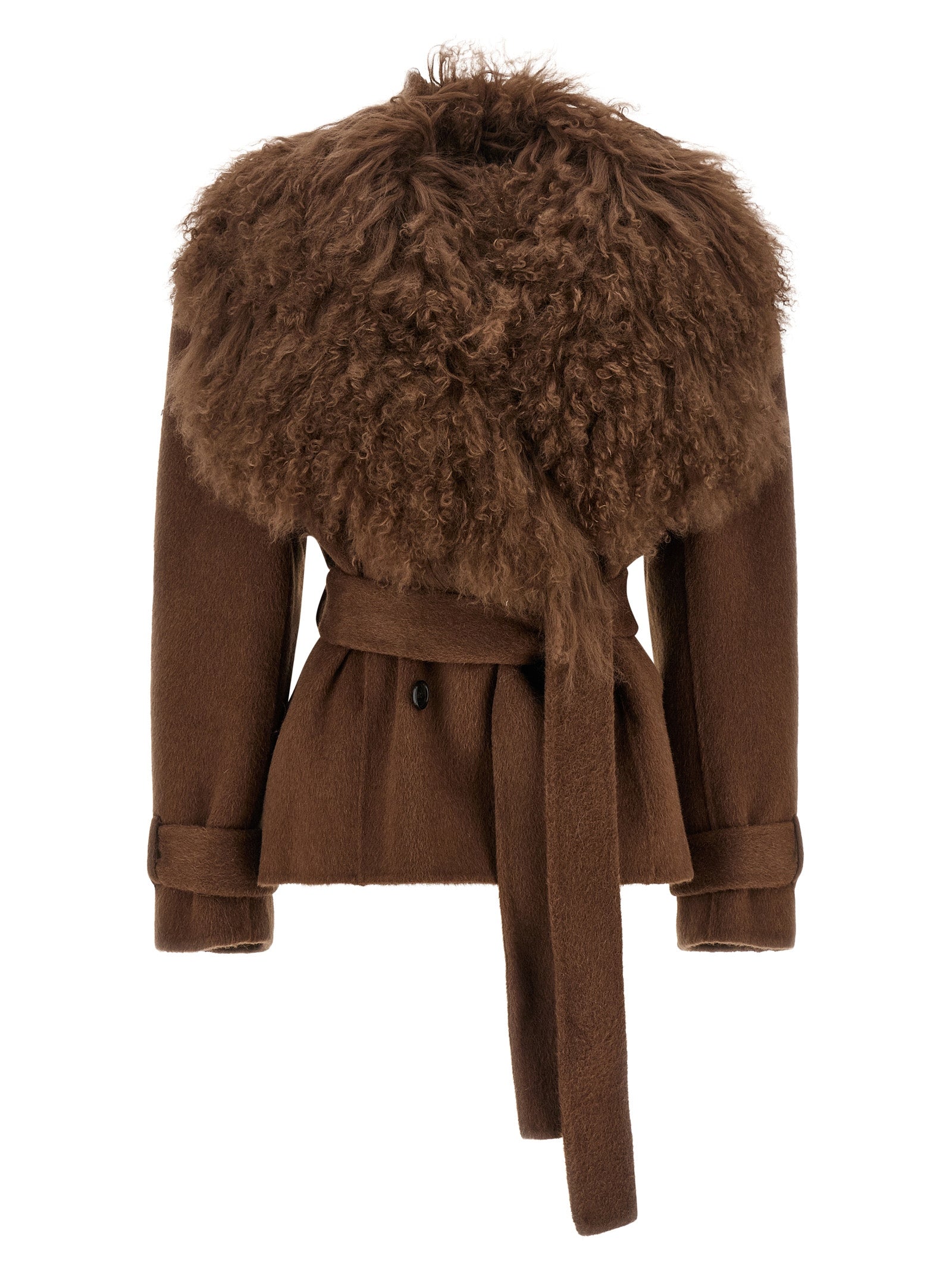 Brown Wool Coat