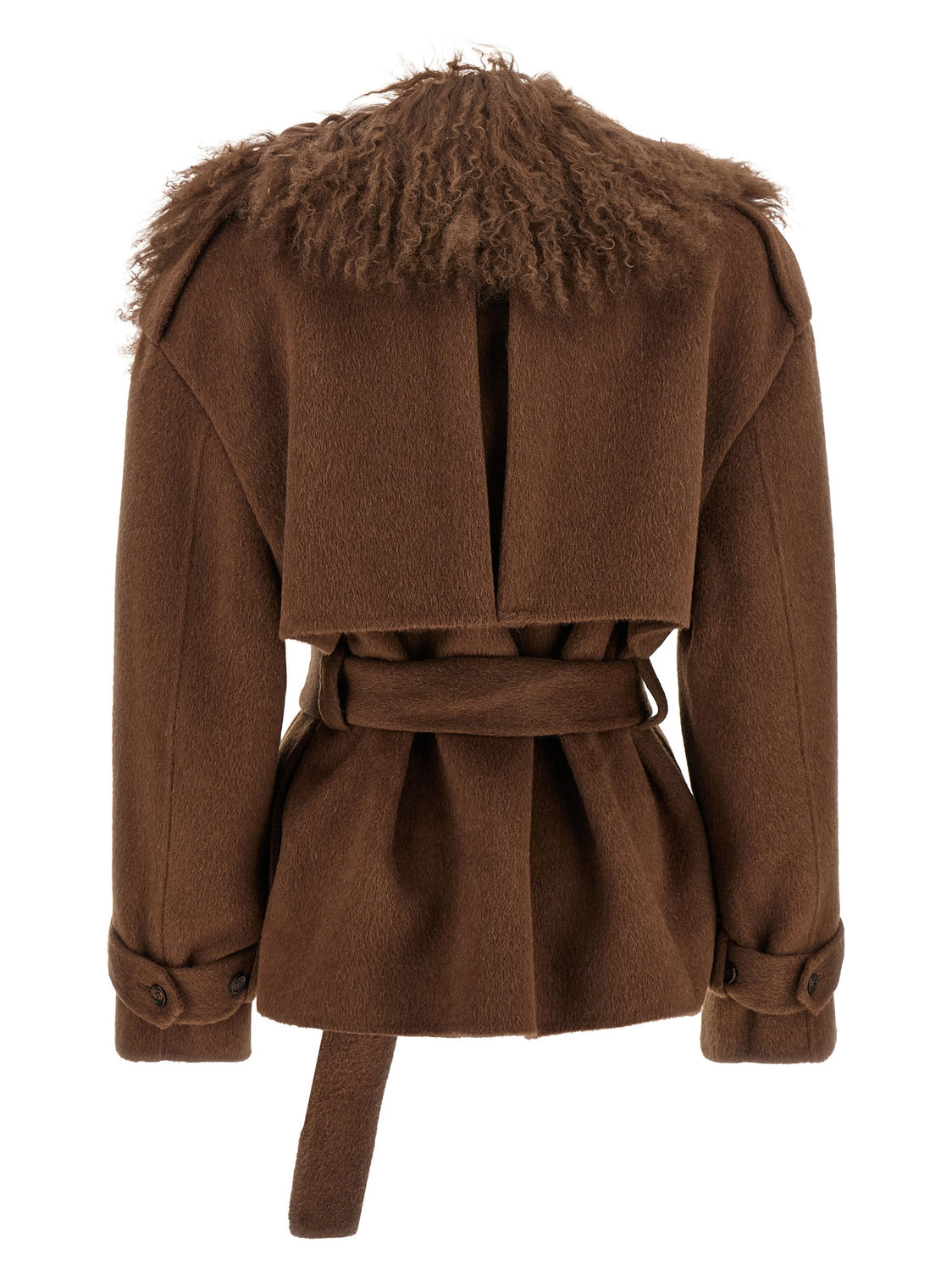 Brown Wool Coat
