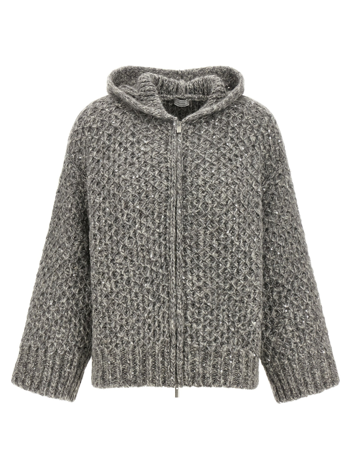 Gray Wool Cardigan