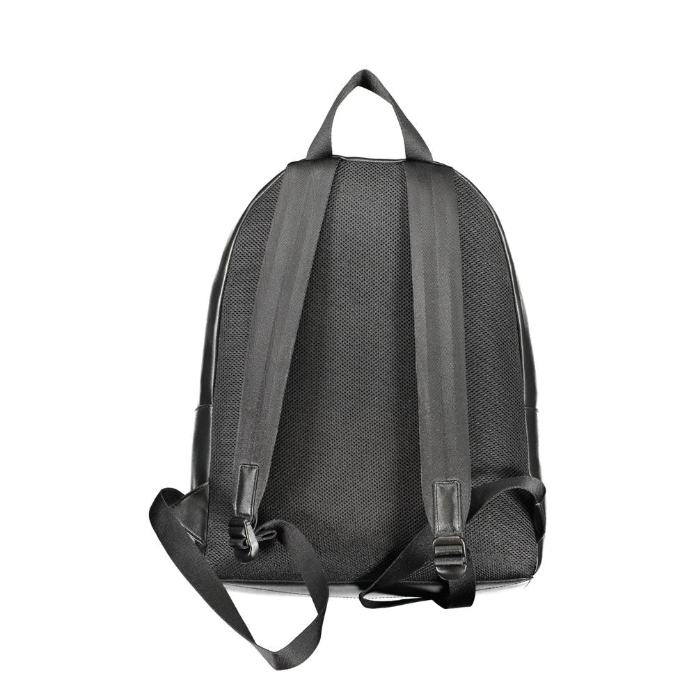 Black Polyester Women's Backpack