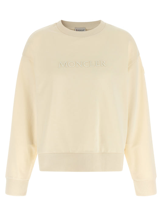 Beige Cotton Sweatshirt
