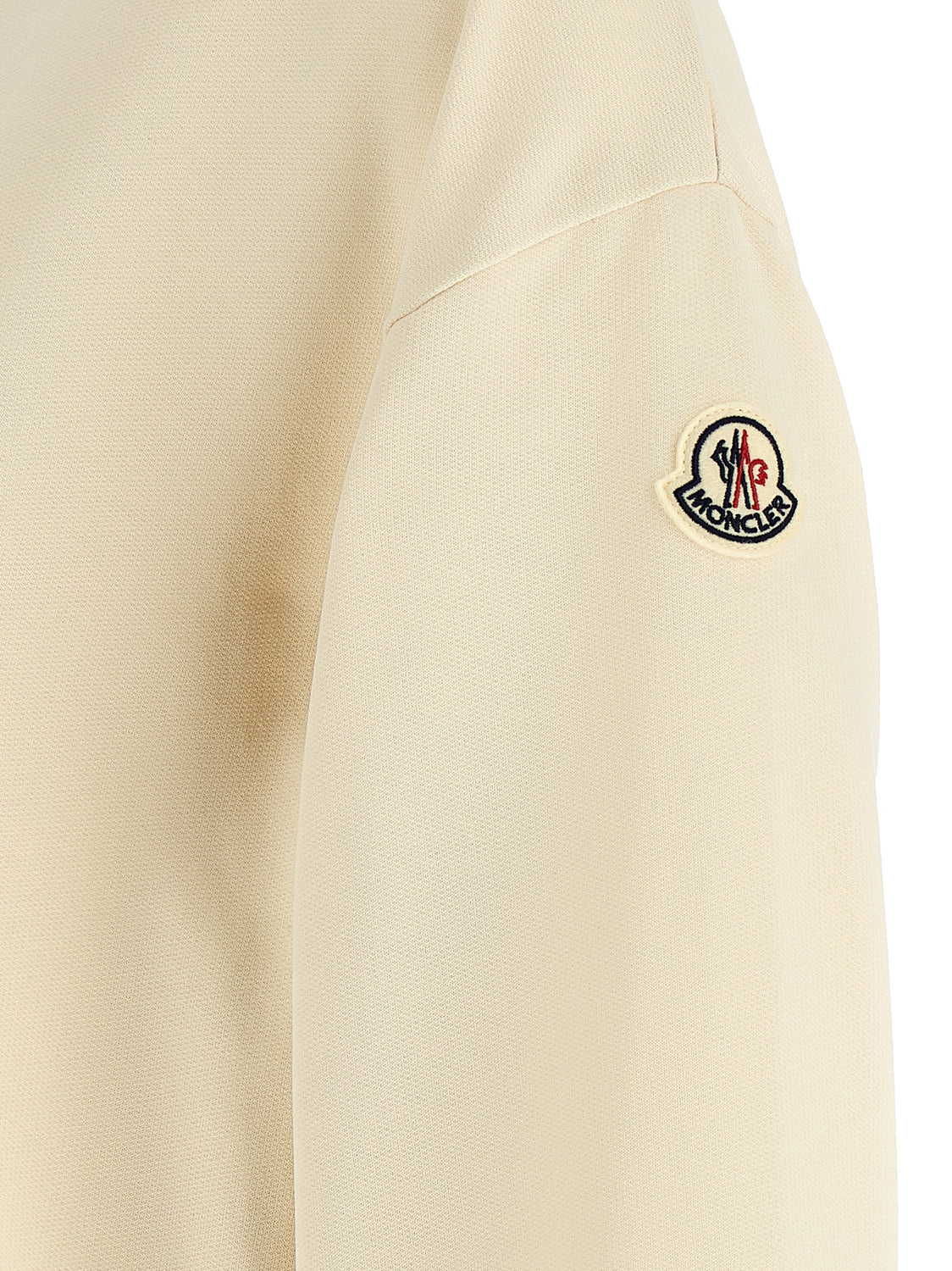 Beige Cotton Sweatshirt