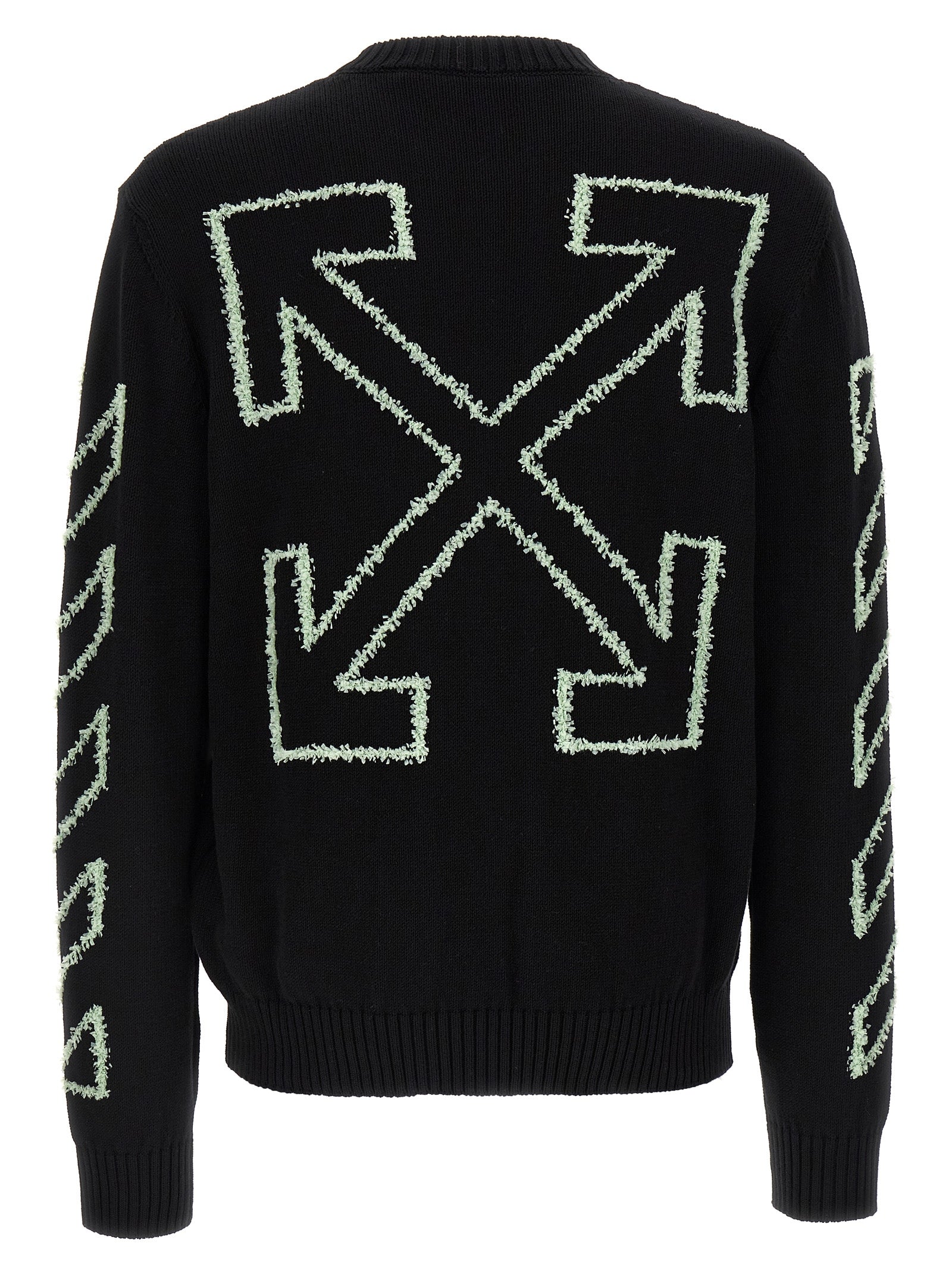 Black Cotton Cardigan
