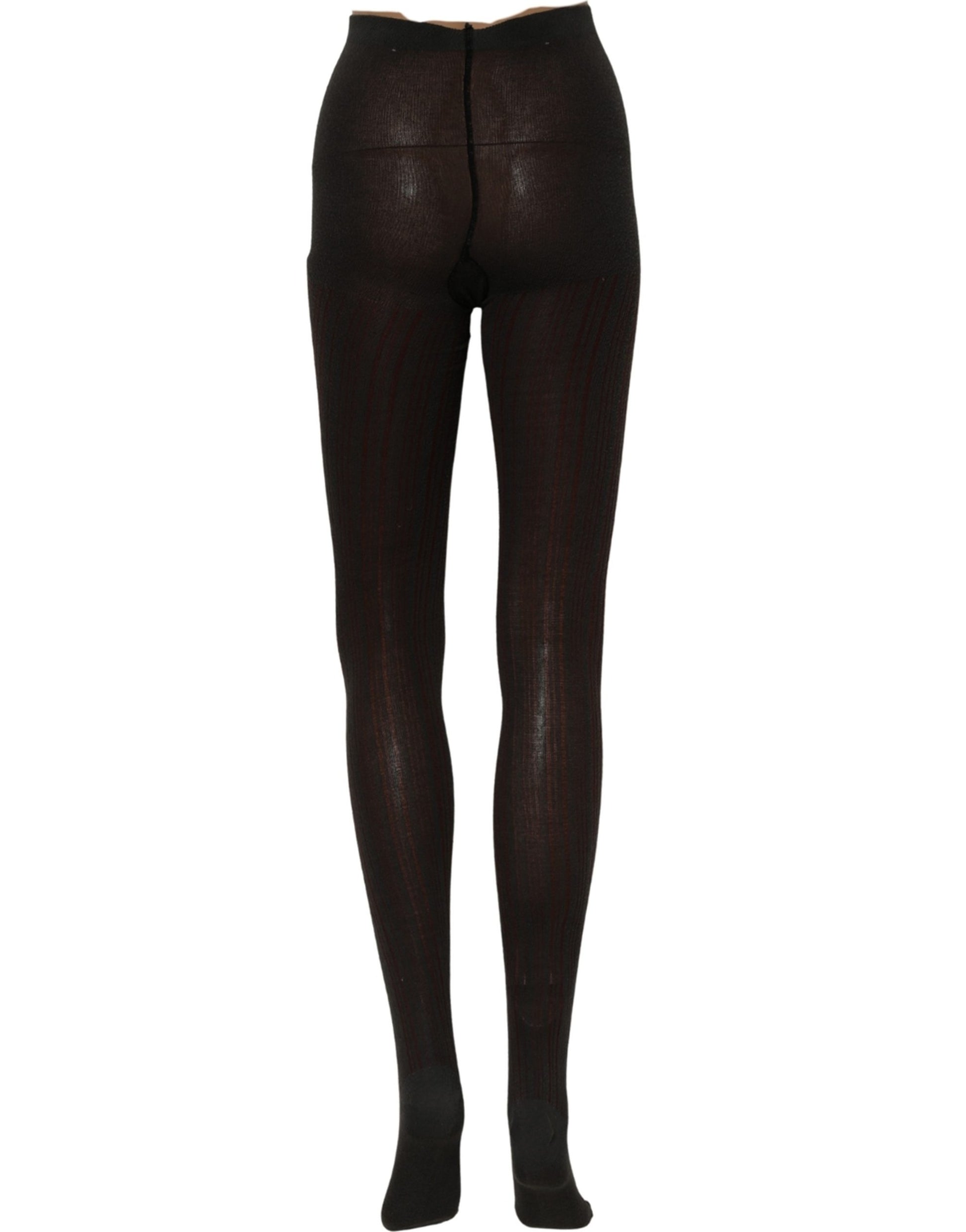 Socks Black Wool Tights Stocking Pantyhose One Size