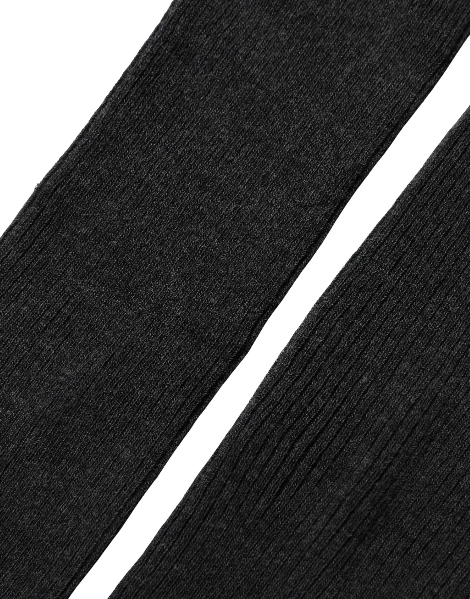 Gray Cotton Tights Stocking Pantyhose Socks