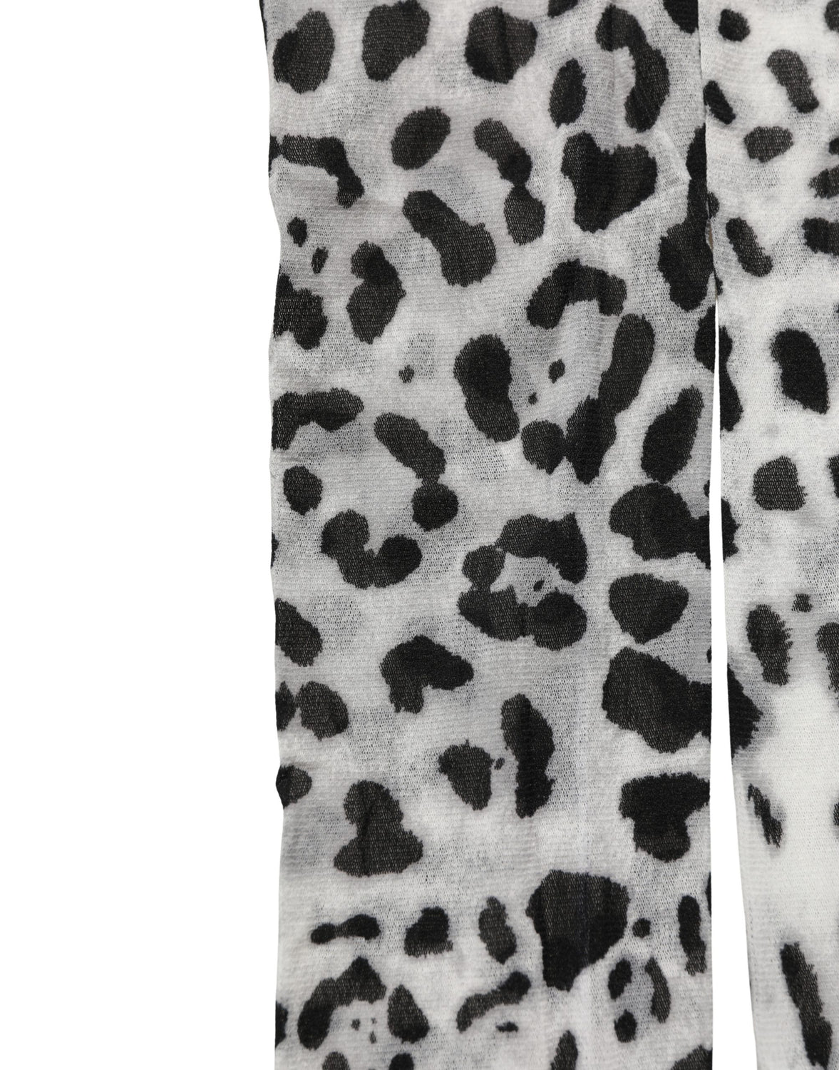 Gray Leopard Nylon Tights Stocking Pantyhose Socks