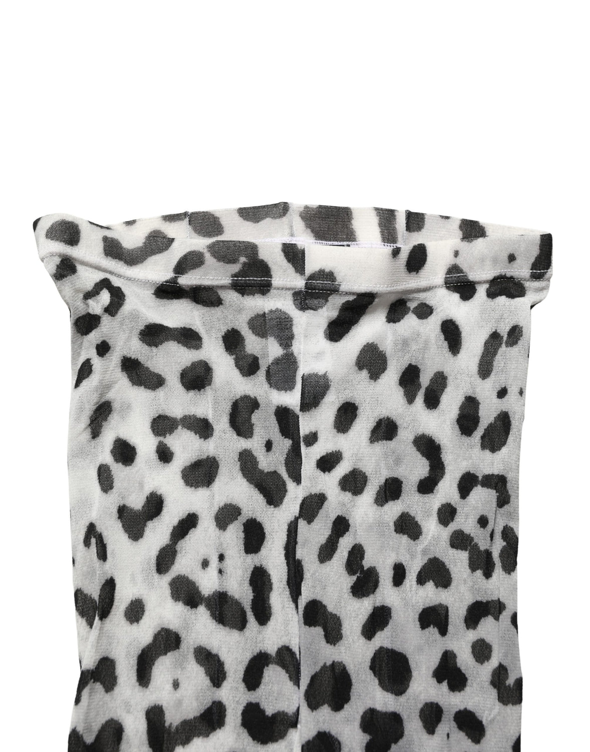 Gray Leopard Nylon Tights Stocking Pantyhose Socks