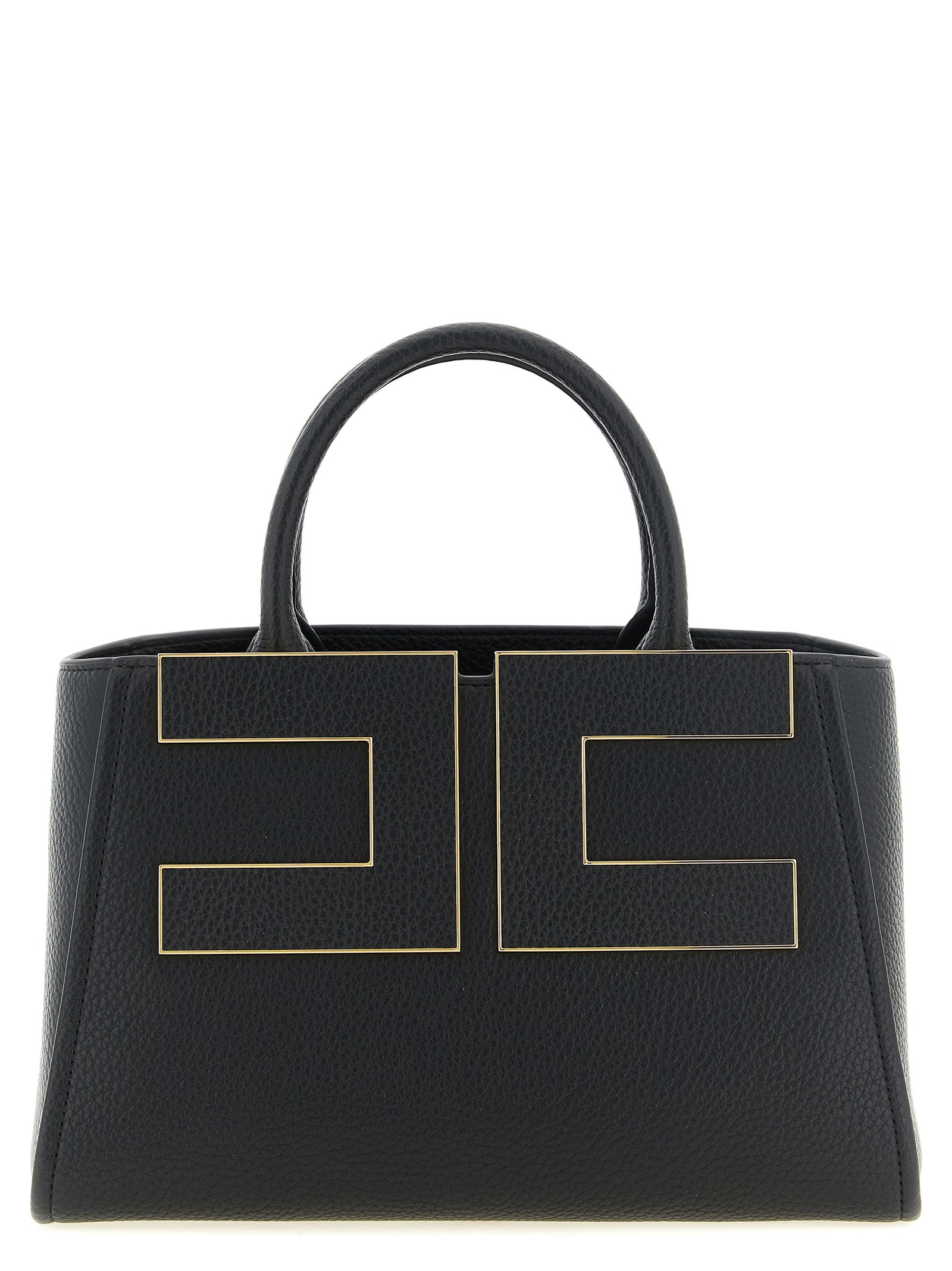 Black Polyester Tote Bag